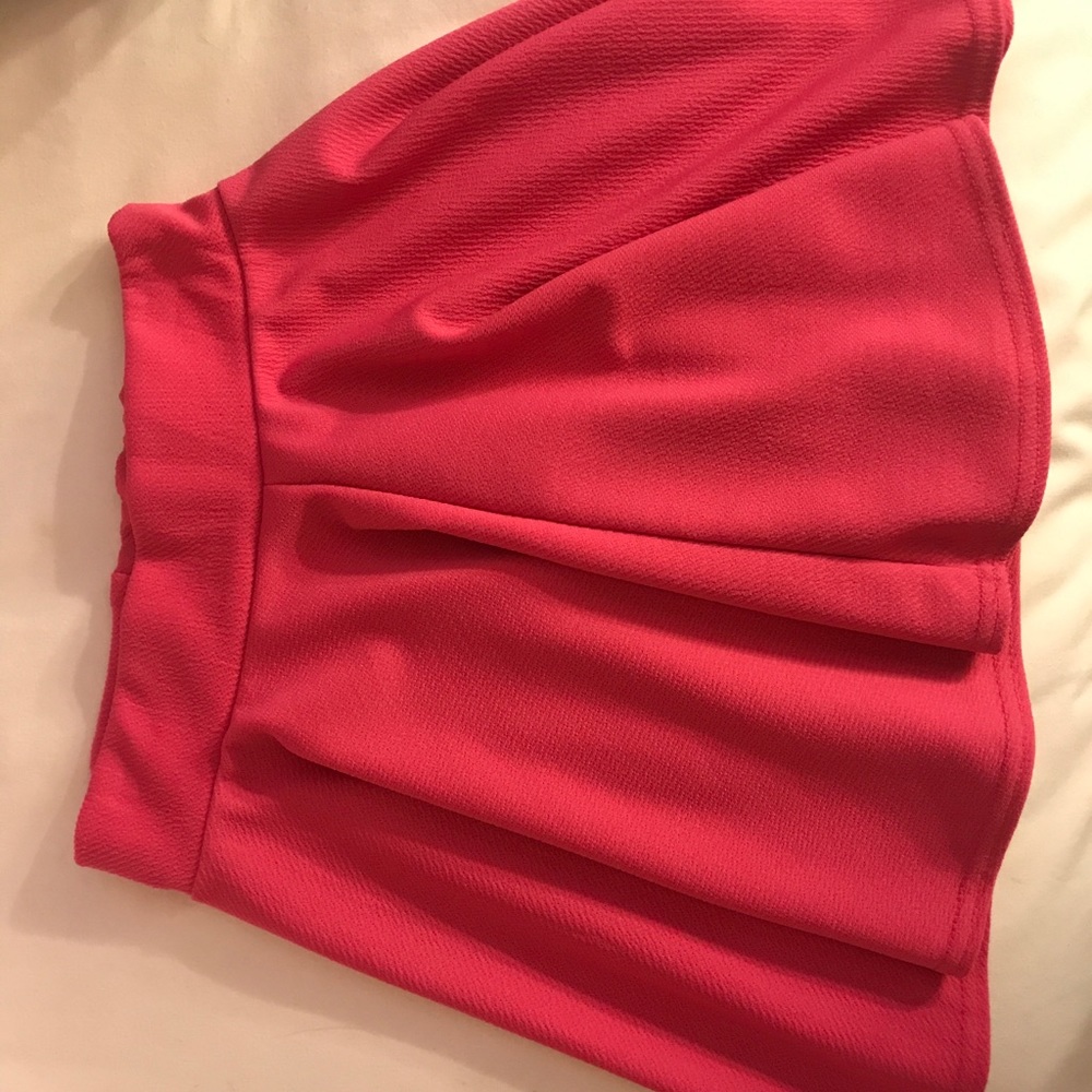 Hot Pink Skater Skirt